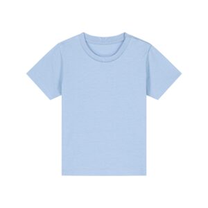Бебешка тениска Stanley/Stella Baby Creator в цвят Blue Soul от органичен памук