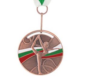 Изящен профилиран медал
