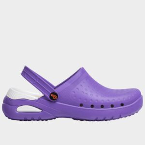 Санитарно сабо DIAN EVA SOFT VIOLETA – ултра леко анатомично сабо от EVA с регулируема каишка
