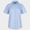 Дамска риза с къс ръкав VELILLA LIGHT BLUE