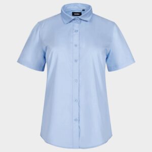 Дамска риза с къс ръкав VELILLA LIGHT BLUE