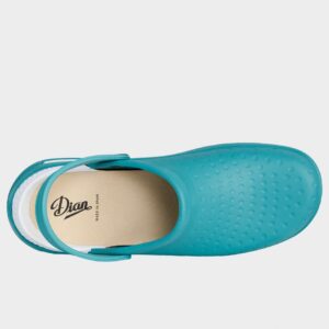 Санитарно сабо DIAN EVA SOFT VERDE с антибактериална стелка D’DRY
