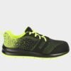 Ниски работни обувки RACE LOW GREEN S1P с композитно бомбе, дишащ текстил и S1P защита