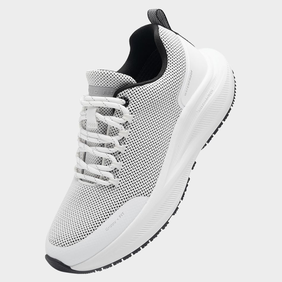 Ниски работни обувки OIVIO FIT THE ESSENTIAL MAX O6 SR WHITE с водоотблъскваща сая и олекотено ходило