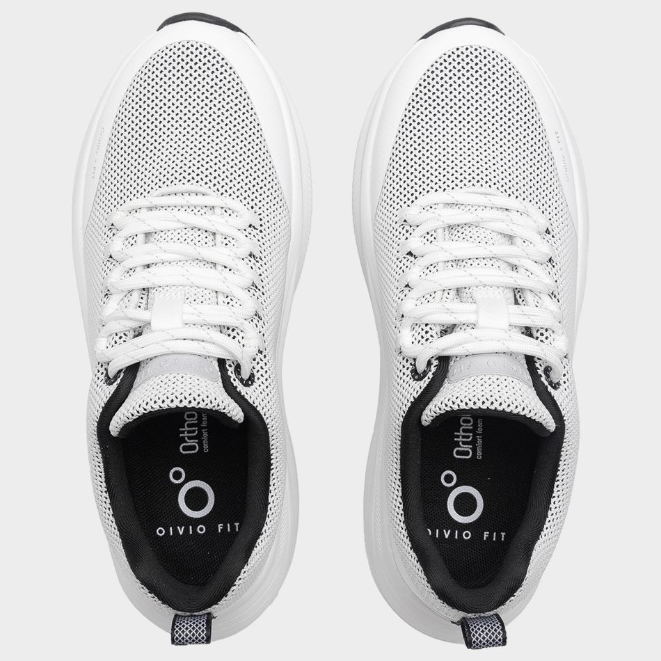 Ниски работни обувки OIVIO FIT THE ESSENTIAL MAX O6 SR WHITE с дишаща горна част и комфортна стелка